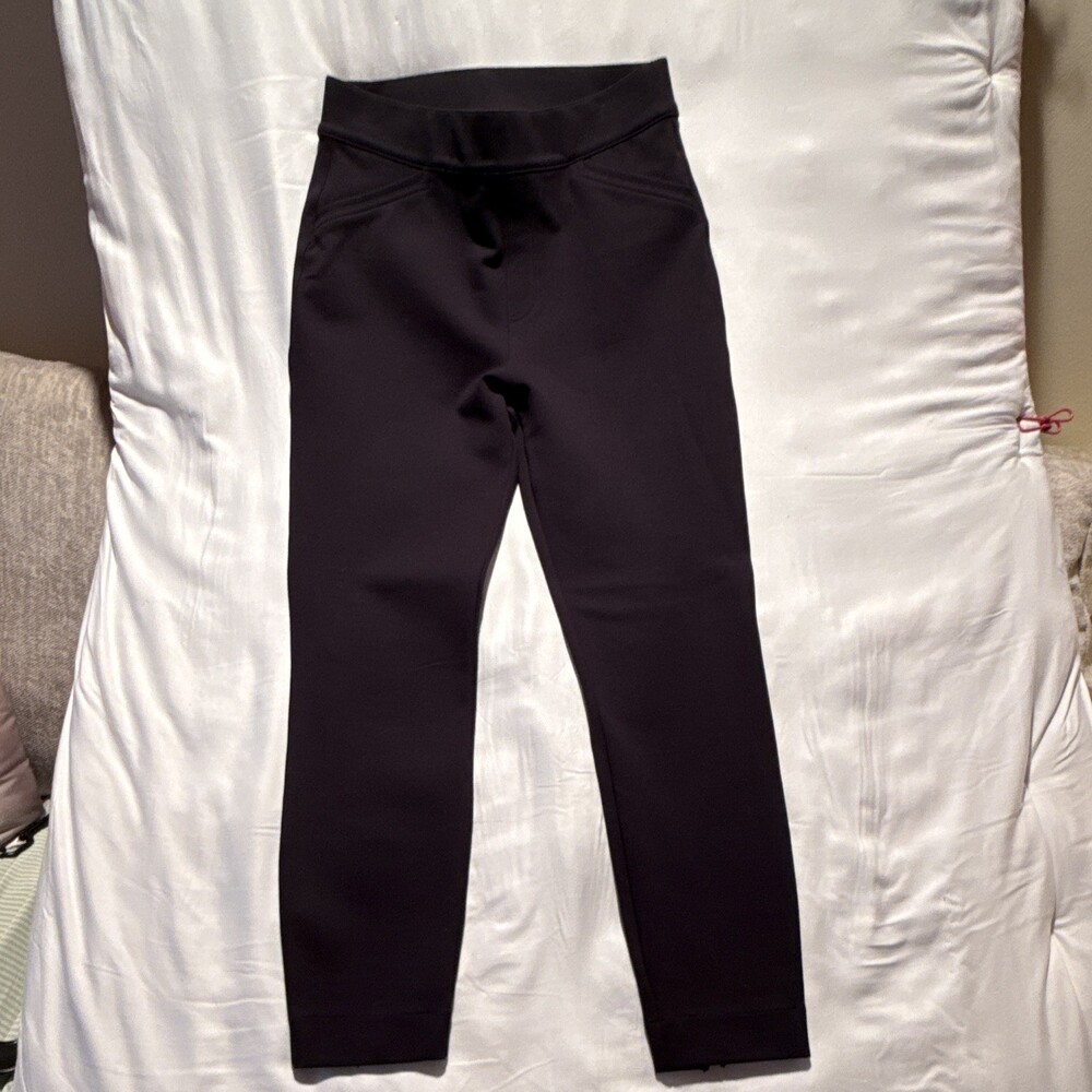 SPANX The Perfect Pant Black Ankle Skinny Ponte Pull On Pants Women’s M
